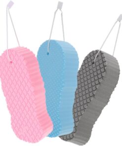 VALICLUD 3 Stücke Duschschwämme für Babys Leichte Körperwaschschwämme Sanfte für Kinder Badeschwämme