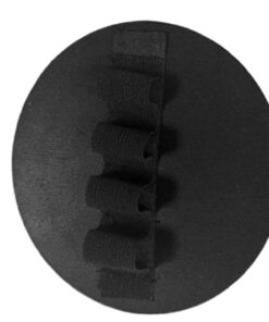 Körperschrubber – Entferner für abgestorbene Haut für die Dusche, weiches Polyester, komfortabler, ergonomischer Griff mit sanftem Peeling für Reisen, Fitnessstudio, Spa, Zuhause, mittlere Größe, 13,5
