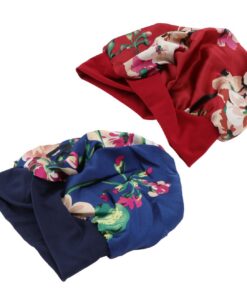VALICLUD 2 Stück Breathable Elastische Schlafhaube für Damen aus Seidensatin für Optimalen Tragekomfort
