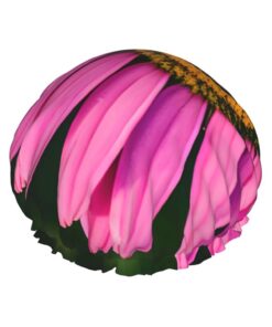 Beauty Daisy Badekappe für langes Haar und kurzes Haar, waschbar, elastisches Band, Badehaarmütze für langes Haar, Zopf