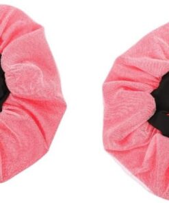 2pcs Ice Silk Mesh Satin Silk Bonnet Silk Hair Ties Silk Hat Reusable Shower Caps Silk for Hair Women Shower Cap Bonnets Household Headband Inner Satin Miss Red