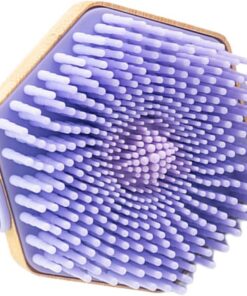 OUNONA Silikon Duschbürste für Körperpeeling Kleine Badebürste zum Duschen Peelingbürste aus Silikon für Empfindliche Haut