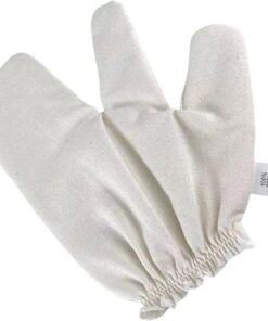 Duschhandschuhe Wiederverwendbares hautverfeinerndes Peeling-Tuch für | Seiden-Duschhandschuh Für Zuhause, Spa, Reisen, Damen Und Herren Geeignet