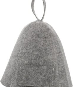 ibasenice Saunahaube aus Filz für Damen und Herren Atmungsaktiv und Wiederverwendbar für Sauna und Dusche Passt zu Langem und Lockigem Haar