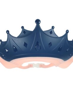 Healvian Verstellbare Duschhaube mit Kronendesign Babyshampoo Schutz Leichter Badehaubenschutz für Kleinkinder und Babys