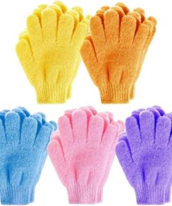 10pcs Duschpeeling Peellikt Handschuh Für Peelinghandschuhe Widerstand Körpermassage Schwamm Waschhaut Feuchtigkeitsfeuchtiger Spa -Schaum