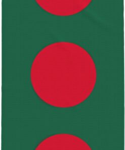Das supersaugfähige Handtuch mit der Flagge von Bangladesch ist sehr geeignet für unordentliche Küche und trockenes Geschirr.