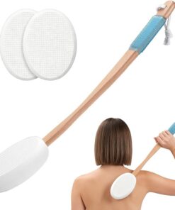 Rückenlotion Applikator | Rückenpeelingbürste Für Creme,Lotion Applikation-Bürste, Auftragen Sonnenfilter, Selbstbräuner, Befeuchter W