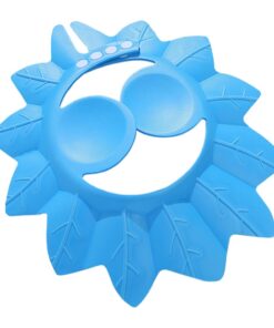 Babybadkappe, Babyparty Cap - Bade Shampoo Visor,Verstellbarer Visierhut weicher Waschschutz für Augen- und Ohrschutz für Kinder