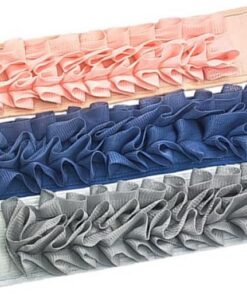 STOBAZA 3 Stück Peeling Rückenwaschlappen Doppelseitiger Massagegurt aus Leichtem Material Reisefreundlich für Dusche und Bad