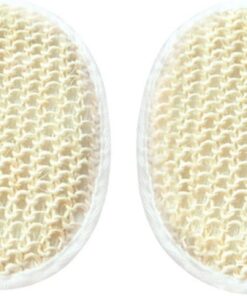 STOBAZA 2 Stück 15cm Sisal Badeschwamm Peeling Badetuch für Körper Reinigung Langlebiger Sisal Schwamm Oval Hautglättend Natürlicher Badeschwamm für Dusche und Badewanne