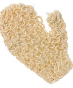 VALICLUD Körperpeeling-handschuhe Aus Gewebtem Naturfaserstoff, Peelinghandschuhe Für Dusche, Duschhandschuhe Zum Peelen Und Waschen