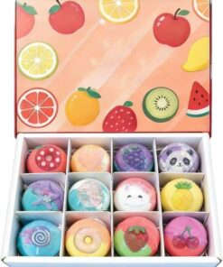Badekugeln 12 Stück mit Überraschung – Badespass, Geschenk, Sprudel | 12 stück überraschungsspielzeug sprudel schau-m bunter badespass geschenk kinder