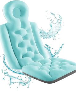 Ganzkörper Badewannenmatte,Ergonomisches Badekissen,3D Air Mesh Badewannenkissen,für Alle Badewannen und Home Spa
