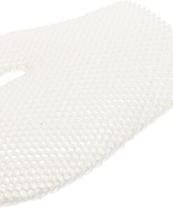 OUNONA Peeling Badehandschuh mit Wabenstruktur Dusch Körperpeeling Handschuh aus Weißem Material Sanftes Hautpeeling und Tiefenreinigung für Damen und Herren 24,6 X 11,2cm Geeignet