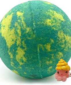 Badebomben für Kinder mit Überraschungspuppe, Explosion Oceans Badeball, Meerestier-Spielzeug Versteckt, Angenehme Duftnoten, Haut mit Feuchtigkeit versorgen (C)