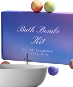 Badeball 24 Stücke Duschblasen | Handgemachte Badeblasen für Badezimmer Reisen Camping Zuhause Spa Urlaub Badewanne