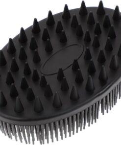OUNONA Doppelseitige Silikonbürste für Dusche Shampoo-bürste mit Massagefunktion Körpermassagebürste Schnell Trocknend und Einfach zu Reinigen