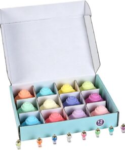 Badebälle mit Spielzeug für Kinder,12 Stück Space Saucer Duschprodukt | Schaumbad-Ball-Set,Für Mädchen Geburtstag Spieltreffen Reisen Sommer Zuhause Kita Bad Toilette