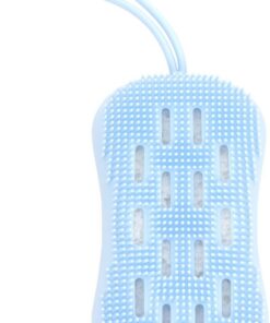 STOBAZA Multifunktionale Silikon Reinigungsbürste für Bad mit Massagefunktion und Reichem Schaum Einfache Form für Empfindliche Haut im Badezimmer