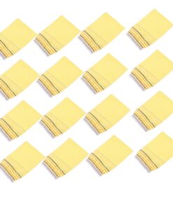 Healvian 20 Stück Peeling Handschuhe Verdickte Badehandschuhe Khaki Elastisches Armband Rückenschrubber Für Dusche Spa Massage Haushalt Reisen