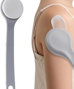 Rückencreme-Applikator Waschbar, Mehrzweck, Rutschfester Griff | Applikator für Feuchtigkeitscreme mit langem Griff Männer, Frauen, , Mädchen, Jugendliche, Teenager, Sportler, Senioren