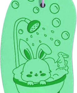 Baby-Badeschwamm – 193 x 2,5 cm, weicher, saugfähiger Schrubber für Neugeborene, sanfter Luffa für Babypartys mit schneller Absorption, Hautreiniger für Kleinkinder, Mädchen, Rosa, Blau, Grün