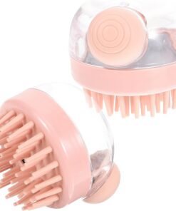 STOBAZA Multifunktionale Bade und Haarwaschbürste 2 Stück Ergonomisch Bruchfest mit Massagefunktion für Körper Kopfhaut für Dusche und Bad