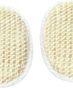OUNONA 2stücke Sisal-badeschwämme Oval Natürlicher Körperpeeling-schwamm Handlich Langlebig Zur Sanften Hautreinigung Und Porentiefenreinigung Beiges Sisal-material Praktische Badekugel g
