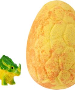 Sprudel Badebälle 120g Körperreiniger, Überraschung Spielzeug enthalten, Dinosaurier Ei Form Blasen Ball, Entspannungs Hilfe mit Funktion, SPA Hotel Badezimmer Zuhause Reise Geburtstags Überraschung