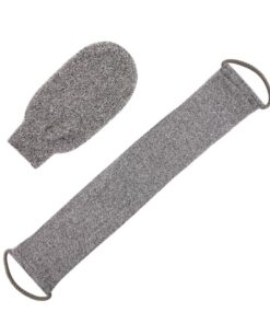 OUNONA Badeschrubber-handschuh aus Hochwertigem Material Komfortables Körperpeeling-handtuch für Bad und Dusche Schäumendes Hautreinigungstuch für Tägliche Pflege