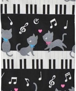 BAFAFA Musik Katze Gedruckt Gesicht Waschlappen Schnell Trocknende Waschlappen Weiche Fingerspitze Handtücher Saugfähige Gesicht Waschlappen Weiche Make-up Entferner Tücher