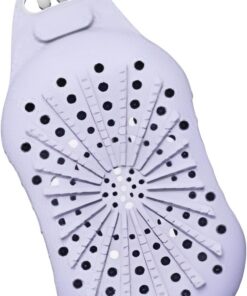 Seifenscheuerbeutel, doppelseitige Silikon-Körperbürste, rutschfester Duschschwamm, 18 x 9 x 6 cm, sanftes Hautpeeling, tragbares schnelltrocknendes Design für tägliches Baden, Hautpflege