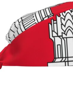 Mehrzweck-Reinigungskappe mit Kambodscha-Flagge, verstellbar, atmungsaktiv, für Spa, Fitness, Koch, Zuhause, den täglichen Gebrauch