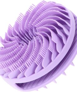 VALICLUD Doppelseitige Silikon Duschbürste zur Körperpeeling und Massage Weiches Material Leichtes Design für Hauttypen Beim Baden und Duschen