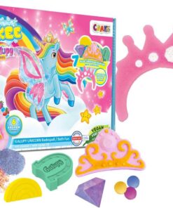 INKEE Galupy Unicorn Badeset - 7-Teilige Geschenkbox mit Badebomben