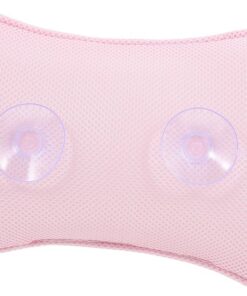 VALICLUD Badewannenkissen aus Polyesterfasern in Knochenform mit Schneller Trocknung 3D Mesh und Zwei Saugnäpfen Bequemes Badewanne Spa Kissen nach Arbeit für Entspanntes Baden