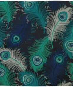 PEIXEN Frische Pfauen-Handtücher, weiche Gesichtstücher, sehr saugfähige Waschlappen für Badezimmer und Gästezimmer, 69,8 x 40,6 cm