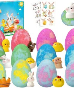Badebälle für Kinder | Sensorische Bade-Brausetabletten | Schaumbadebälle - für Partygeschenke, Ostereierfüllungen, Zuhause, Reisen, Urlaub, Wohnung, Badezimmer, Feierlichkeiten, Geburtstage