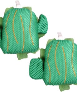 VALICLUD 2stücke Kaktus-netz-duschpouf Luffa-peeling-ball Körperschwamm Duschzubehör Kinderluffa Badezubehör Duschwaschluffa Peeling-körperschrubber