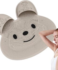 Silicone Fußpeeling Fußreiniger für Dusche mit Saugnäpfen | Rutschfeste Fußbürste Badezimmerzubehör Für Frauen Männer Und Ältere Menschen Platzsparend
