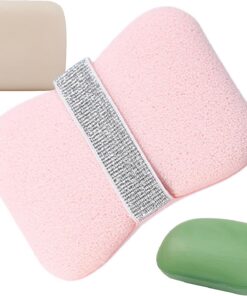 Seifenbeutel - Körperschrubben zum erfrischenden Baden | Leichter Schaumtasche mit weicher und schneller trockener Design, perfekt für Männer, Frauen und unterwegs 12x8.5x2cm