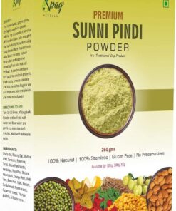 Spag Herbals Premium Bio Sunni Pindi Badepulver, 250 g