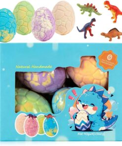 Badebälle - 12 Stück mit Überraschung im Inneren, aus zertifizierter Bio-Qualität,Sprudelnde Badekugeln als Spielzeug-Set,Geburtstagsgeschenk, Party-Geschenk, Weihnachtsstrumpf-Füller