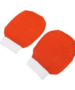 VALICLUD Peeling Handschuhe Tragbare Duschhandschuhe aus Rayon 2 Stück-pack zur Sanften Hautpflege Leicht und Exfolierend für Rücken und Arme