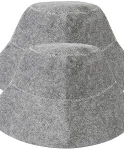 Saunahaube, Badehut, 2 Stück, Heißquellenhaube, Badehut, hitzebeständige Duschhaube, Badezimmerzubehör zum Baden und Dämpfen