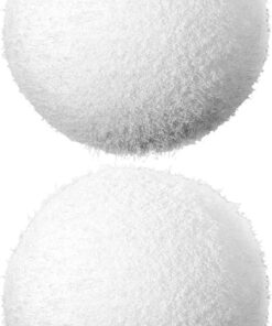 Hot Tub Scum Absorber, Reusable Ice Bath Sponge Balls, 2.99in Scums Eliminating Cleaner, Washable Absorbing Ball, Baths Maintenance Tool for Hots Tubs, Ice Baths, Pool