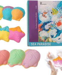 Badebälle – 9-teiliges Schaumbad-Set, Badebälle mit Überraschungsspielzeug für Kinder, lustige Badezeit für und Mädchen, Geburtstagsgeschenk, Sommeraktivitäten zum Spielen, Badezimmer