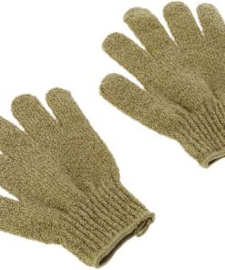 2Pcs Dusche Bad Handschuhe Peeling Luffa Körper Wäscher Waschen Haut Spa Massage Bad Pinsel Langen Für Dusche