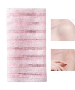 Shower Rag - Japanese Body Scrub Cloth, Fast Drying Loofah Bath Towel | Effective Dead Skin Removal, Smooth Action, Ideal for Shower, Gym, Travel, Home, Spa Use